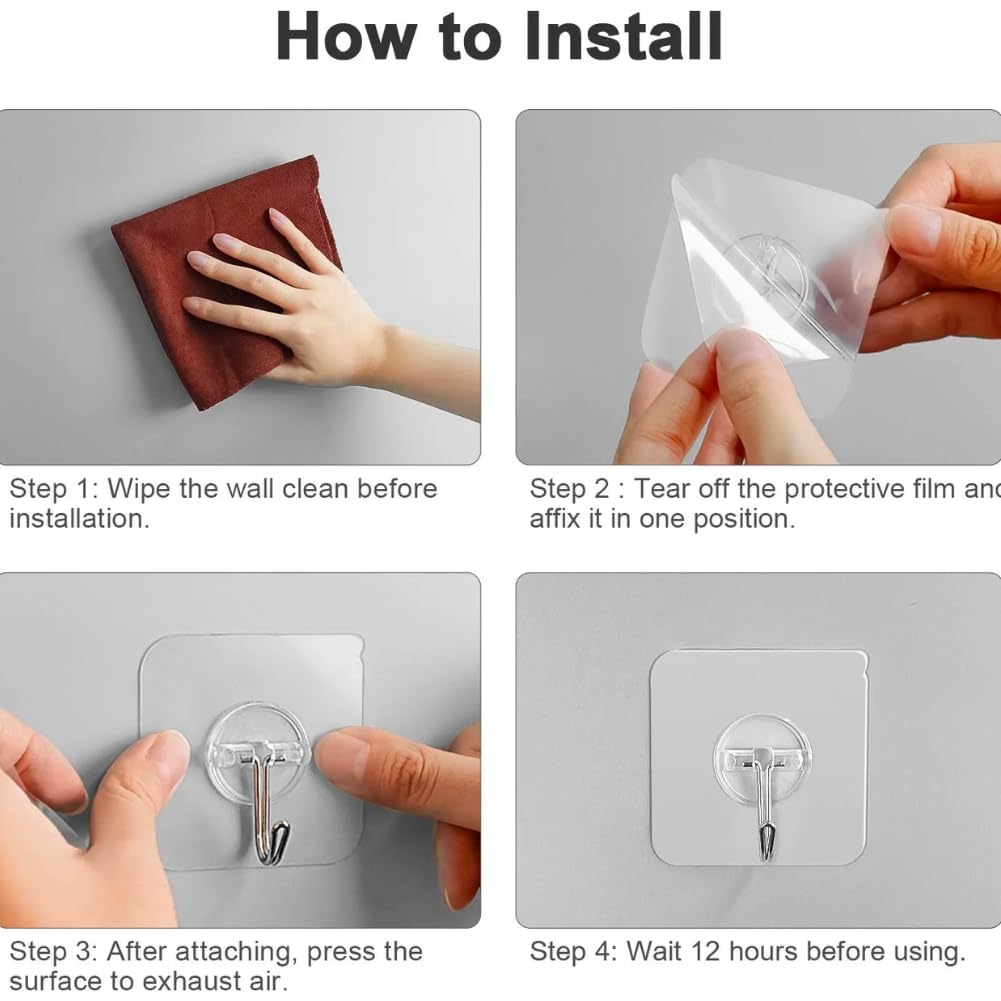 Self Adhesive Wall Hooks