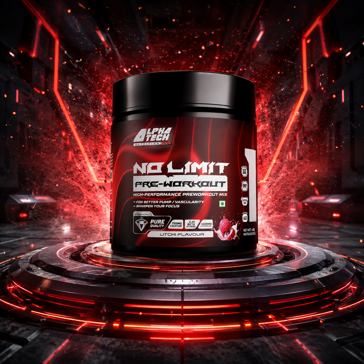 No Limit Pre-Workout - 60 Servings