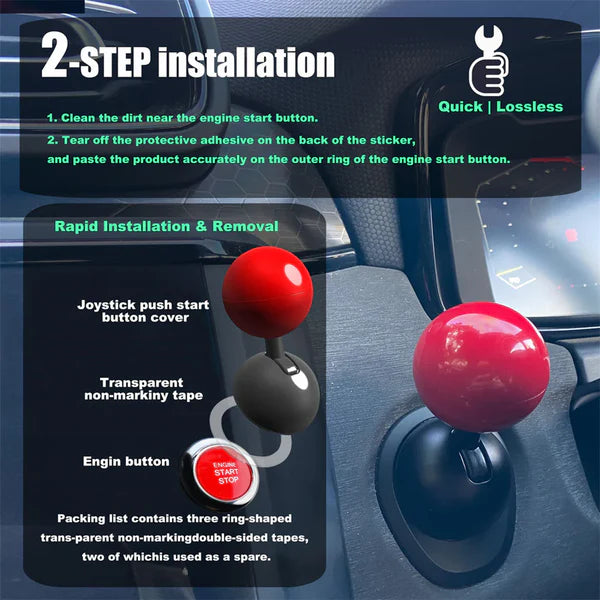 Push Start Button Cover