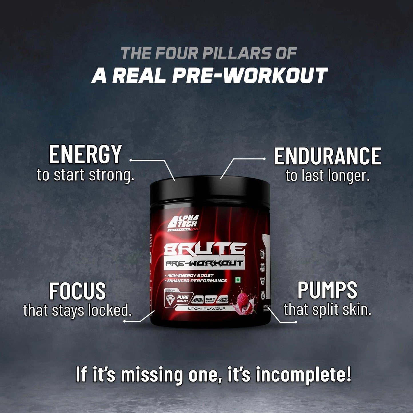 Brute Pre-Workout - 30 Servings