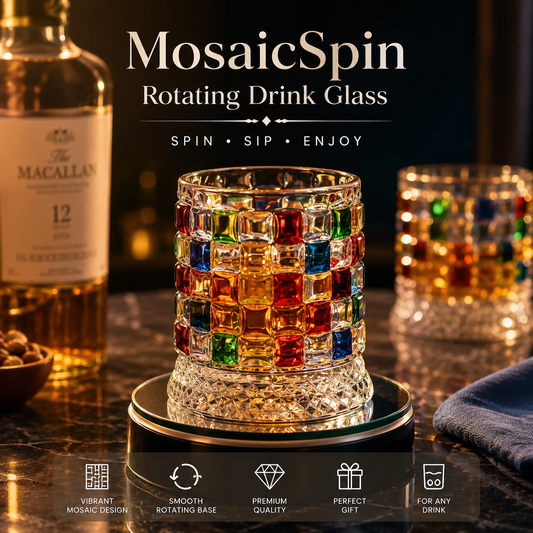 MosaicSpin Rotating Glass