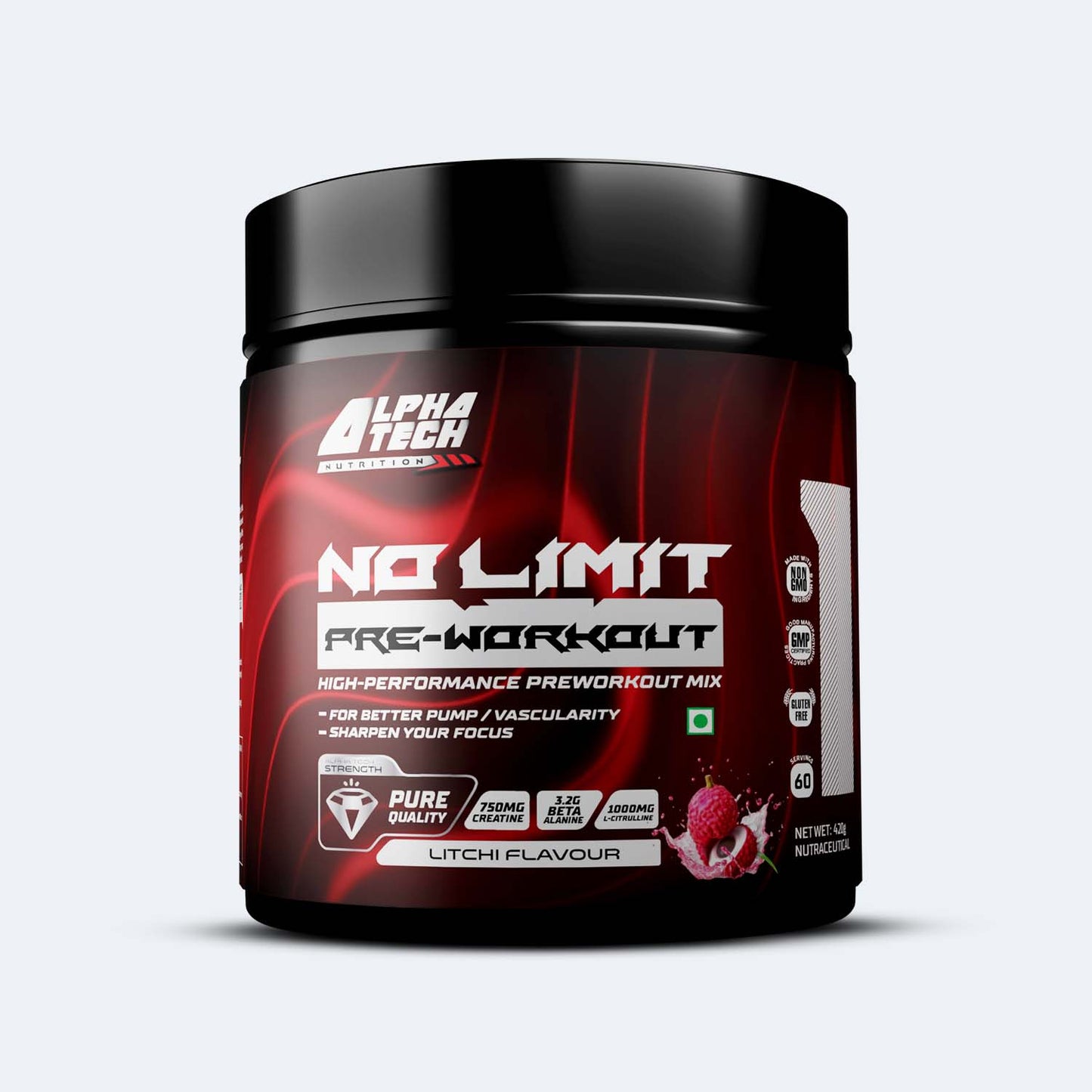 No Limit Pre-Workout - 60 Servings
